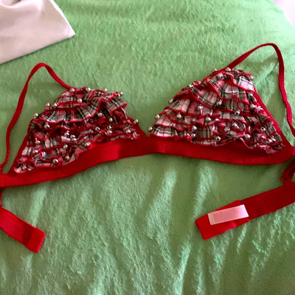 Victoria’s Secret large bra Christmas bells